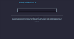 Desktop Screenshot of music-downloader.ru